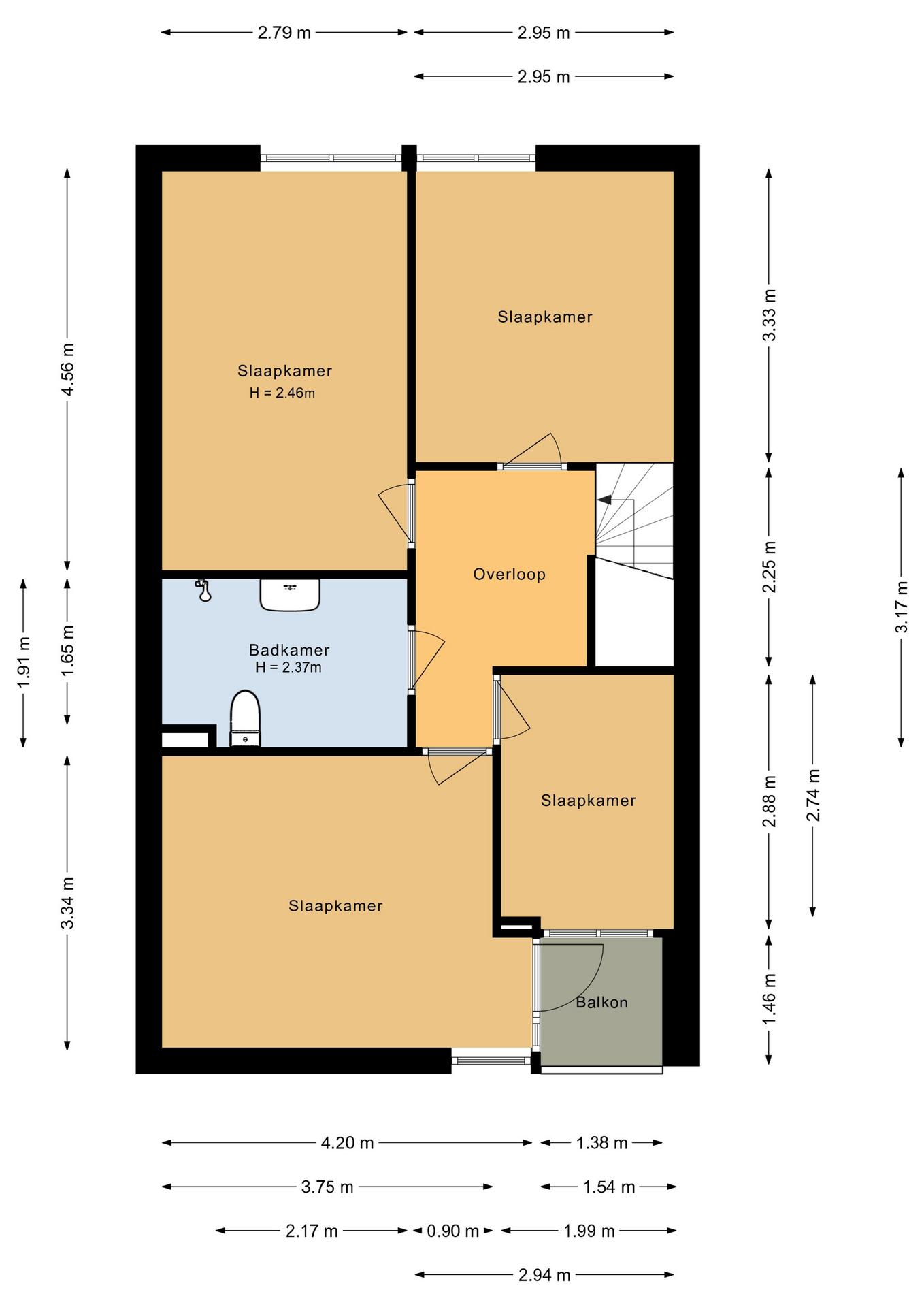 Kempenaar 15 15 - 8231 EE - lelystad-plattegrond-2